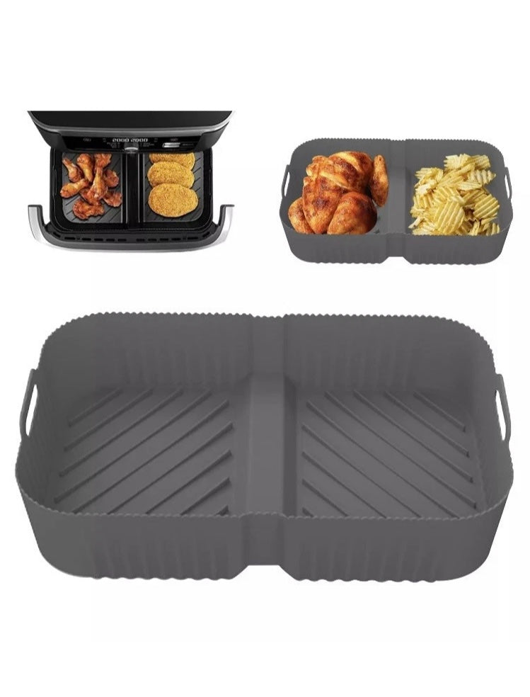 Air fryer Liners For Ninja Foodi Flexdrawer AF 500UK 10.4L 2 X Silicone Liners