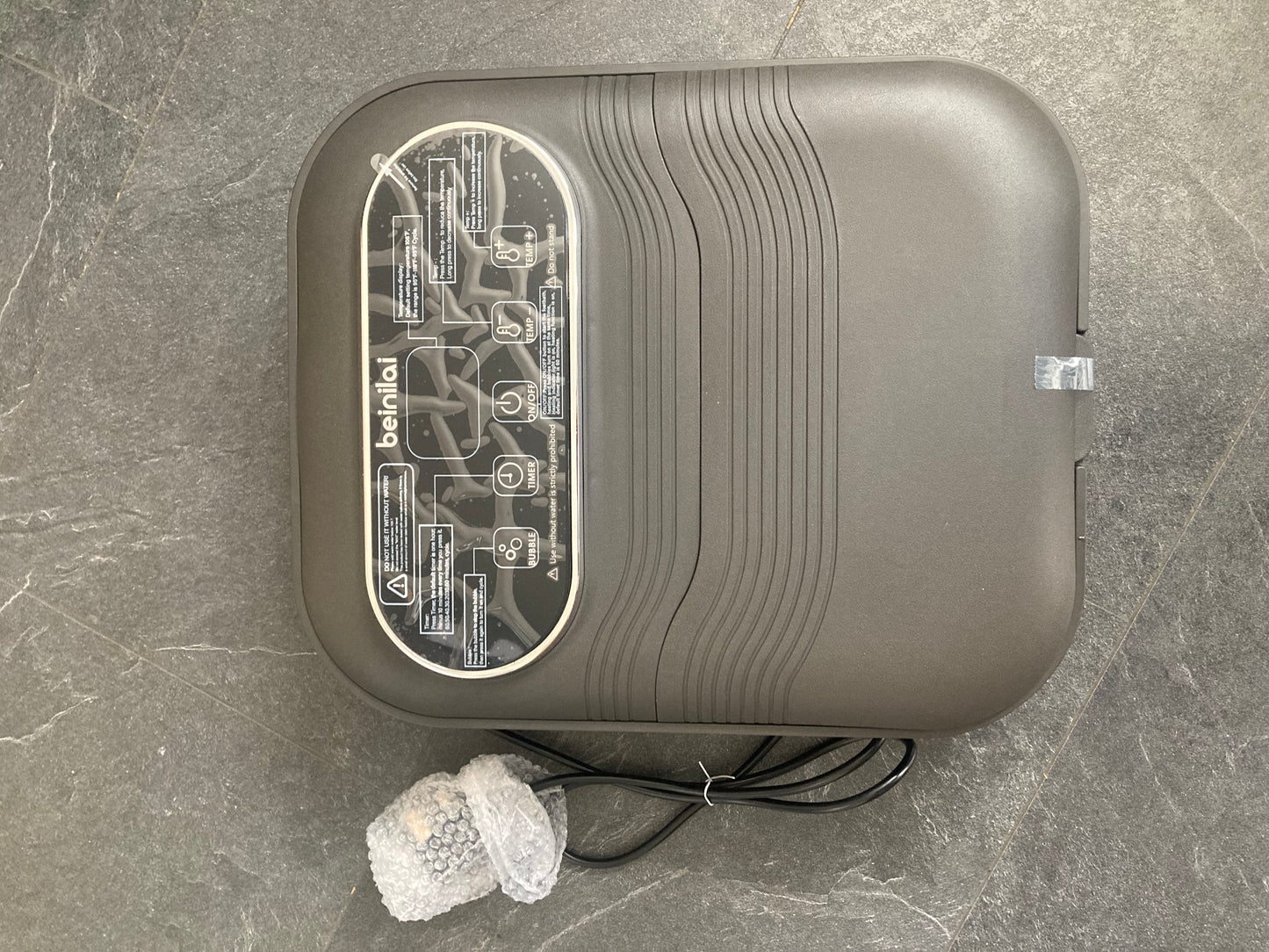 Luxurious Collapsible Electric Foot Spa Massager With XL Touch Screen Display