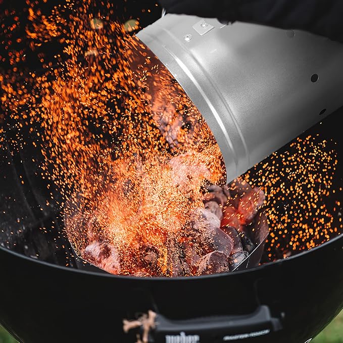 Quick Start Stainless Steel Charcoal Chimney Starter