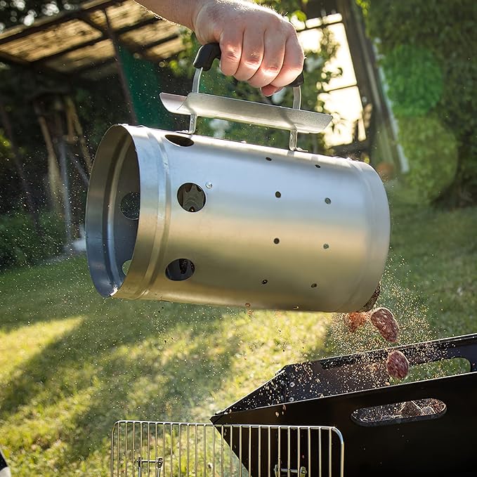 Quick Start Stainless Steel Charcoal Chimney Starter