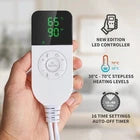 Electric Heat Pad For Back/Neck/Abdominal Pain Relief With Timer And Temperature Setting
