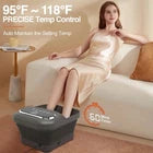 Luxurious Collapsible Electric Foot Spa Massager With XL Touch Screen Display