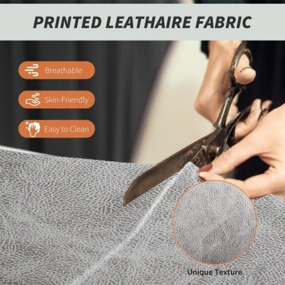 Leathaire Reclining Office Chair With Lumbar Support Pillow