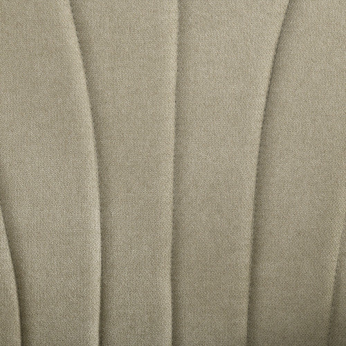 HOMCOM Upholstered Accent Chair With Rolled Arms And Solid Wood Legs - Beige