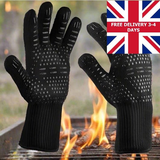 Quality, Extra Thick, Extreme Heat Resistant BBQ Gloves