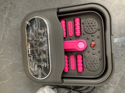 Luxurious Collapsible Electric Foot Spa Massager With XL Touch Screen Display
