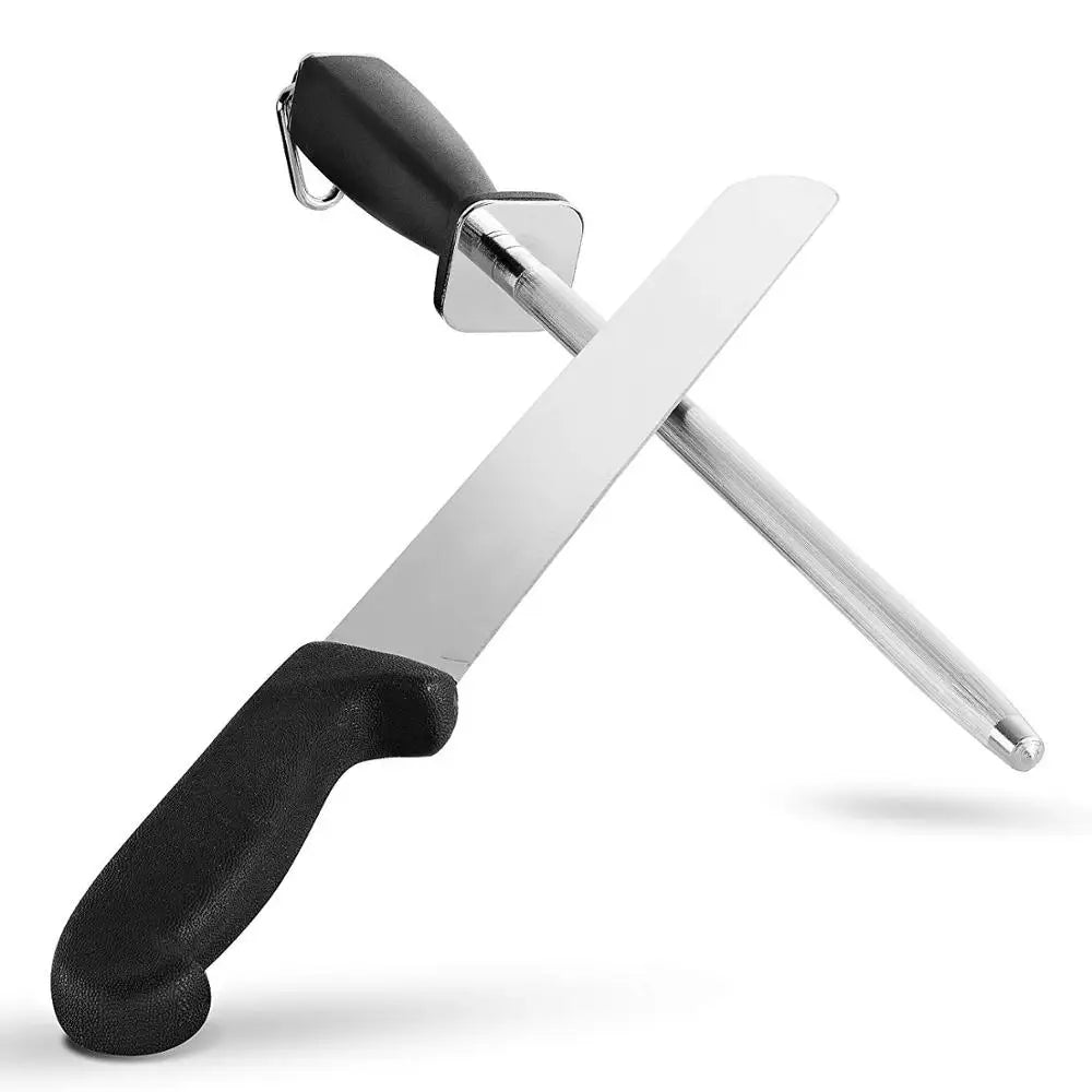 Professional 12" Diamond Knife Sharpening Rod