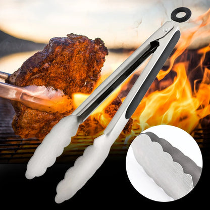 Extra Long Soft Grip, BBQ Tongs