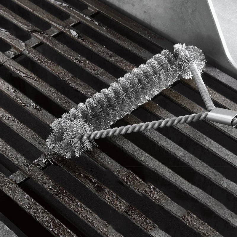 Heavy Duty BBQ Wire Brush. 30cm Grill Cleaning Brush