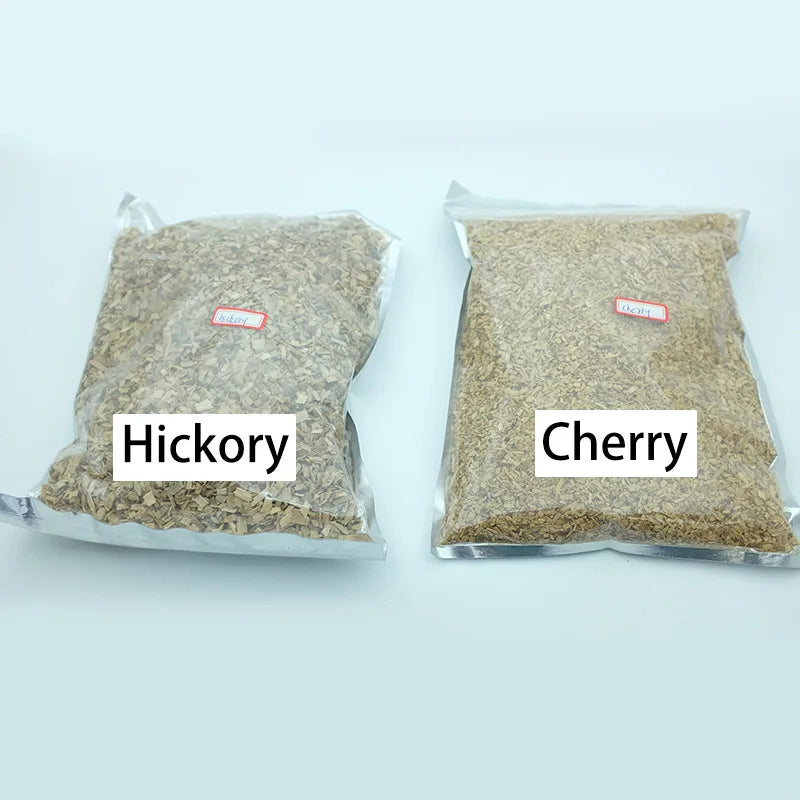 125g Eco-Friendly, Natural BBQ Woodchips For Enhanced Smokey Flavour. Apple, Cherry, Hickory, Oak