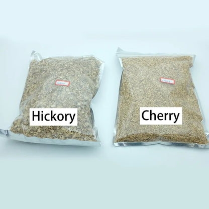 125g Eco-Friendly, Natural BBQ Woodchips For Enhanced Smokey Flavour. Apple, Cherry, Hickory, Oak