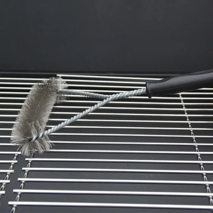 Heavy Duty BBQ Wire Brush. 30cm Grill Cleaning Brush