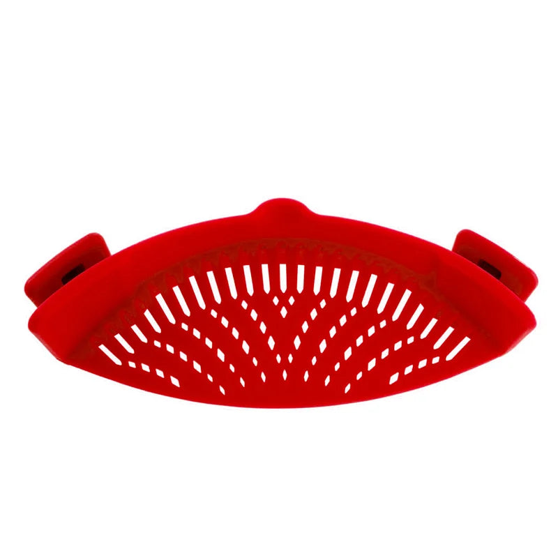 Silicone Clip-on Pan Pot Strainer