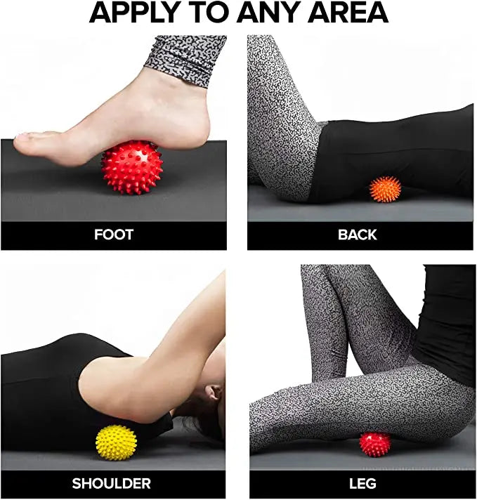 Manual Handheld Massage Roller Ball For whole Body Pain Relief Therapy, Stress Release Muscle Relaxation