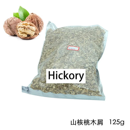 125g Eco-Friendly, Natural BBQ Woodchips For Enhanced Smokey Flavour. Apple, Cherry, Hickory, Oak