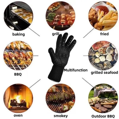 Quality, Extra Thick, Extreme Heat Resistant BBQ Gloves
