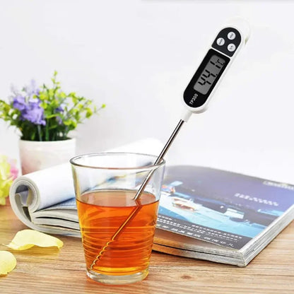 Digital Probe Thermometer For BBQ, Air fryer, Milk, Jam And More