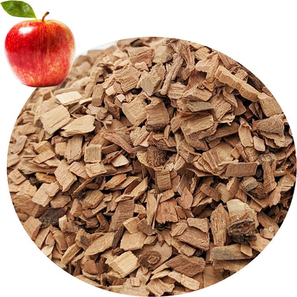 500g Eco-Friendly, Natural BBQ Woodchips For Enhanced Smokey Flavour. Apple, Cherry, Hickory, Oak