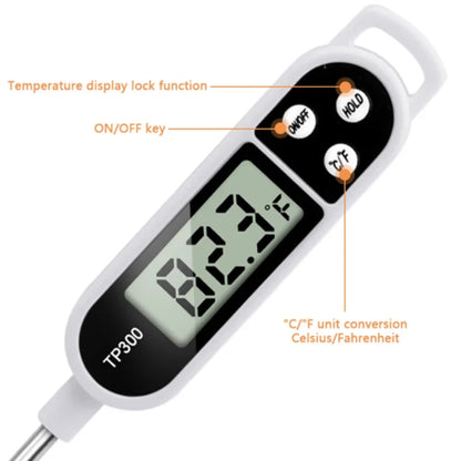 Digital Probe Thermometer For BBQ, Air fryer, Milk, Jam And More