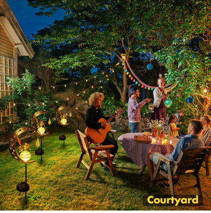 Solar Moon and Fairy Garden Light
