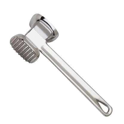 Meat Tenderizer Hammer, 19cm Double Sided Stainless Steel Chicken, Conch, Veal Cutlets & Beef, Steak Pounder.