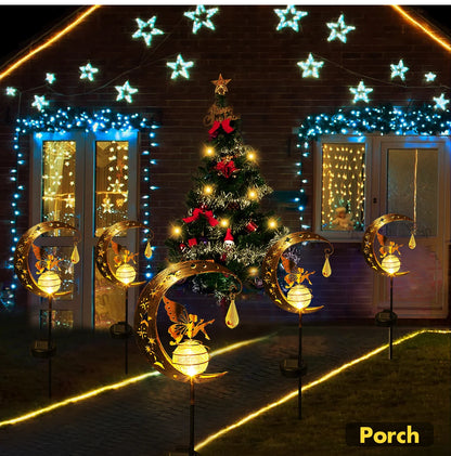 Solar Moon and Fairy Garden Light