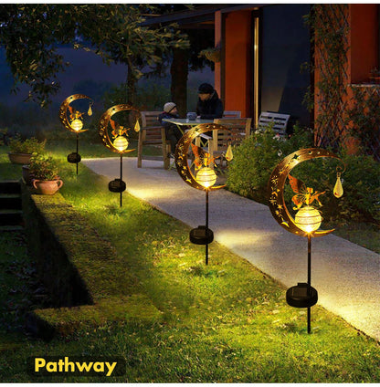 Solar Moon and Fairy Garden Light