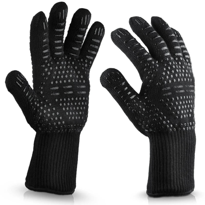 Quality, Extra Thick, Extreme Heat Resistant BBQ Gloves
