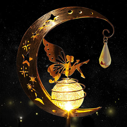 Solar Moon and Fairy Garden Light