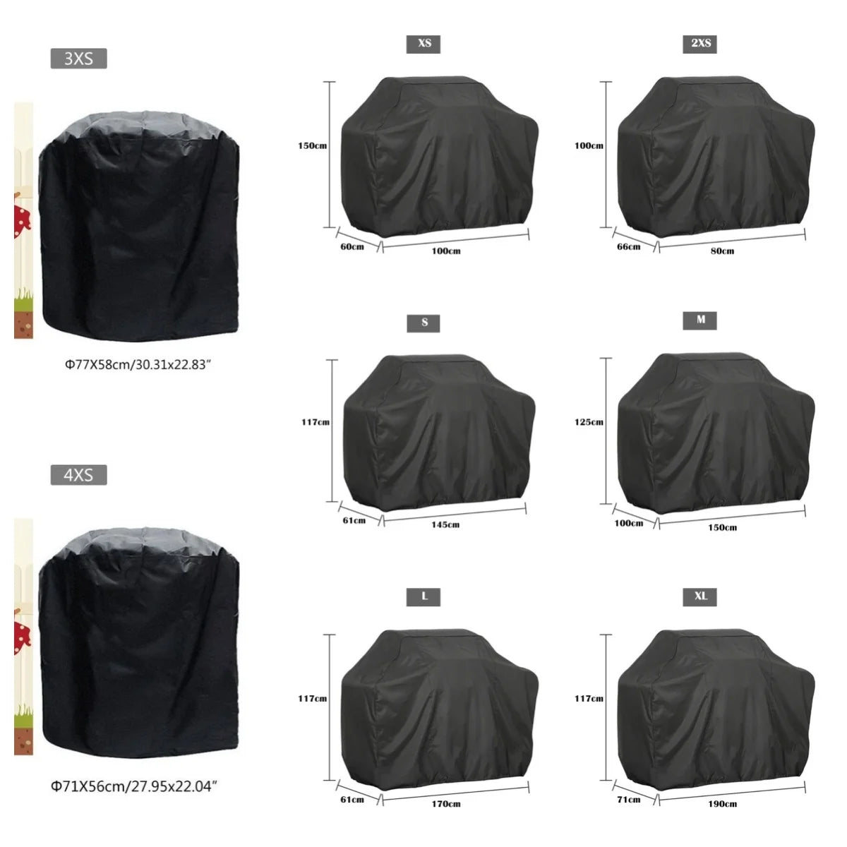 All Weather BBQ Covers. Waterproof, UV & Weather Resistant