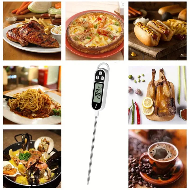 Digital Probe Thermometer For BBQ, Air fryer, Milk, Jam And More