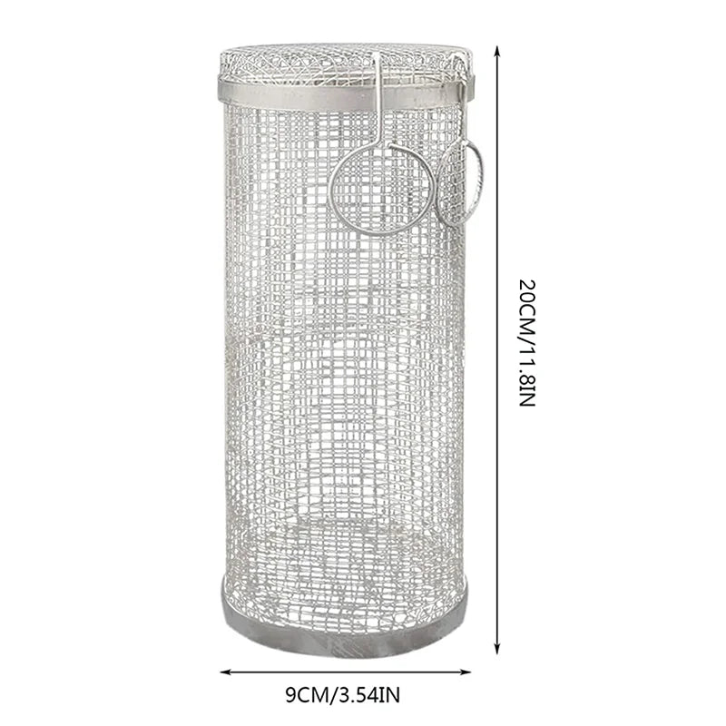 BBQ Rolling Grill Basket