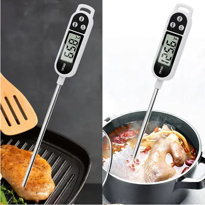 Digital Probe Thermometer For BBQ, Air fryer, Milk, Jam And More