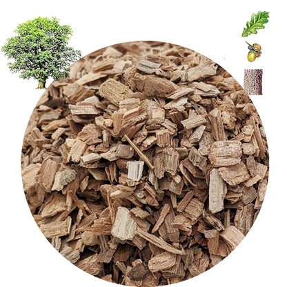 500g Eco-Friendly, Natural BBQ Woodchips For Enhanced Smokey Flavour. Apple, Cherry, Hickory, Oak