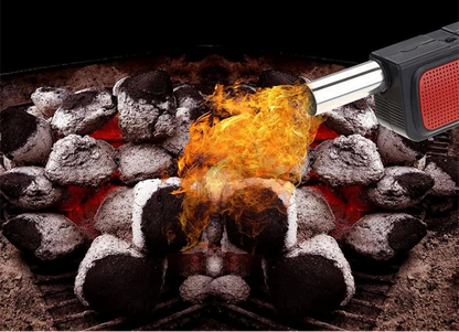 Handheld BBQ Fan, Wind-Up Flame Stoker