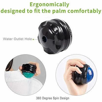 Manual Handheld Massage Roller Ball For whole Body Pain Relief Therapy, Stress Release Muscle Relaxation