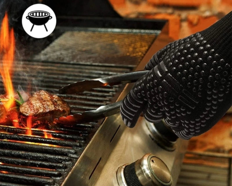 Quality, Extra Thick, Extreme Heat Resistant BBQ Gloves