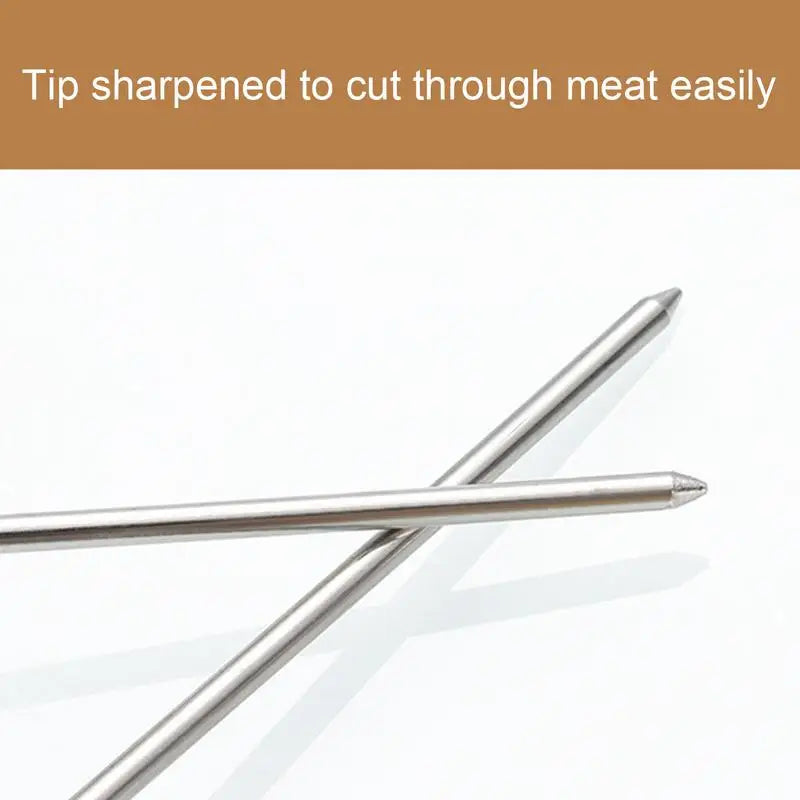 10 PCS Stainless Steel Mini Vertical Skewers