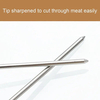 10 PCS Stainless Steel Mini Vertical Skewers