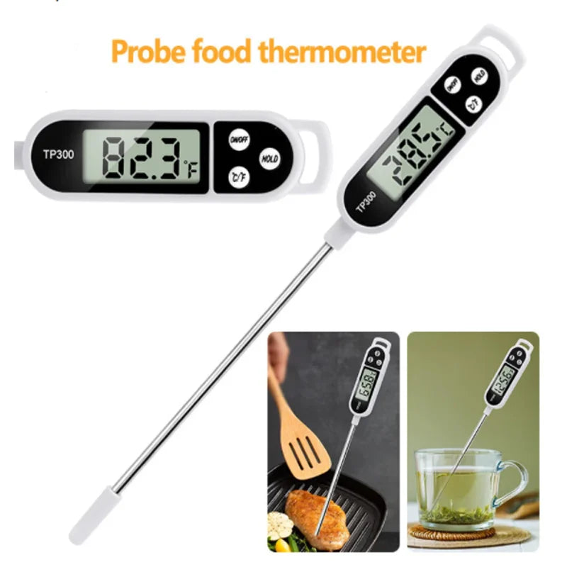 Digital Probe Thermometer For BBQ, Air fryer, Milk, Jam And More