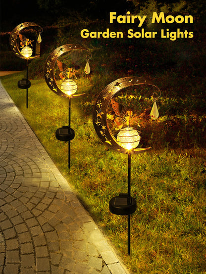 Solar Moon and Fairy Garden Light