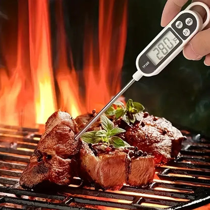 Digital Probe Thermometer For BBQ, Air fryer, Milk, Jam And More