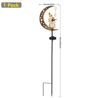 Solar Moon and Fairy Garden Light