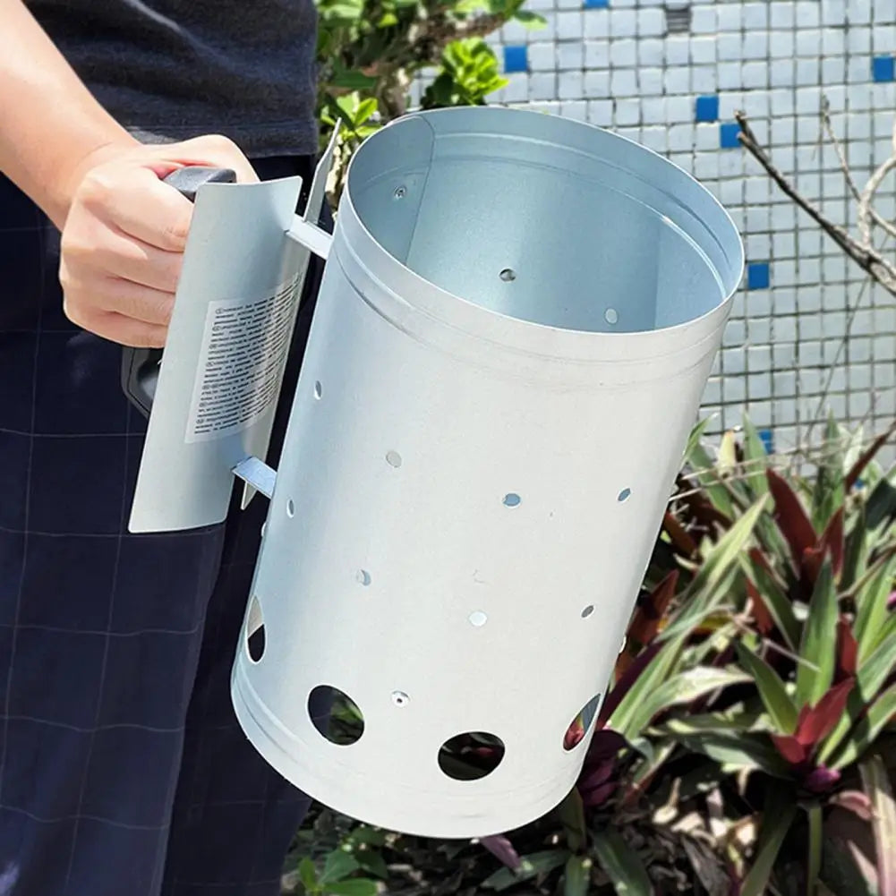 Quick Start Stainless Steel Charcoal Chimney Starter