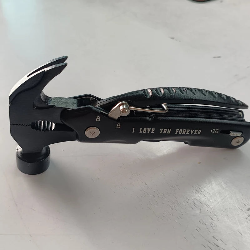 12in1 Multi-Purpose Hammer Tool, Unique Gift For Fathers Day, Christmas Or Birthday