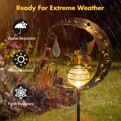 Solar Moon and Fairy Garden Light