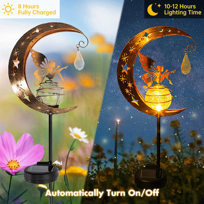 Solar Moon and Fairy Garden Light
