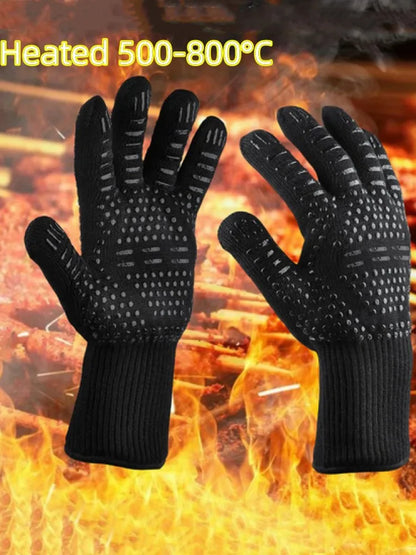 Quality, Extra Thick, Extreme Heat Resistant BBQ Gloves