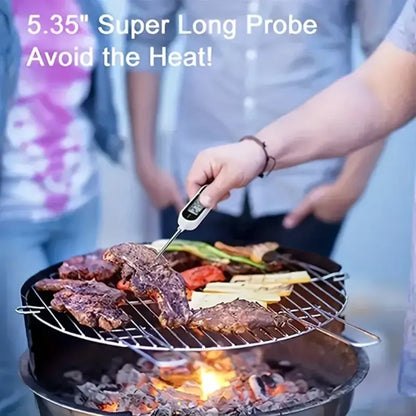 Digital Probe Thermometer For BBQ, Air fryer, Milk, Jam And More