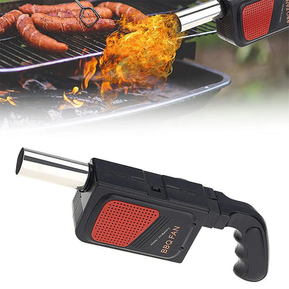 Electric Handheld BBQ Fan, Battery Operated Fire Stoker